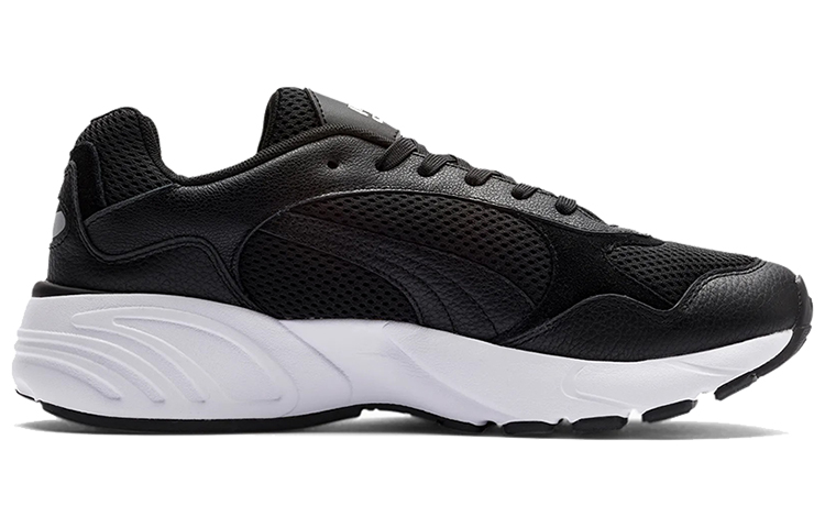 Order Puma Cell Viper Cuir Noir/Blanc Baskets Basses 370996-04