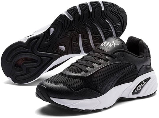 Puma Cell Viper Leather Black/White Low sneakers 370996-04 Lookbook Puma Cell Viper Leather Black/White Low sneakers 370996-04