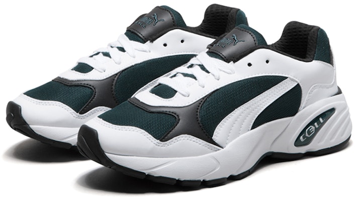 Puma Cell Viper Retro Shoe White Green 369505-01 Order Puma Cell Viper Retro Shoe White Green 369505-01