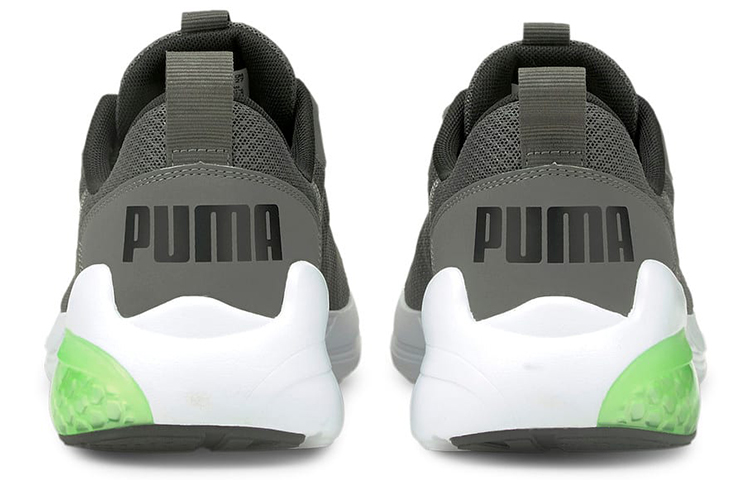 Shop 彪馬 Cell Vive 清爽款 減震耐磨防滑 低幫跑步鞋 灰綠色