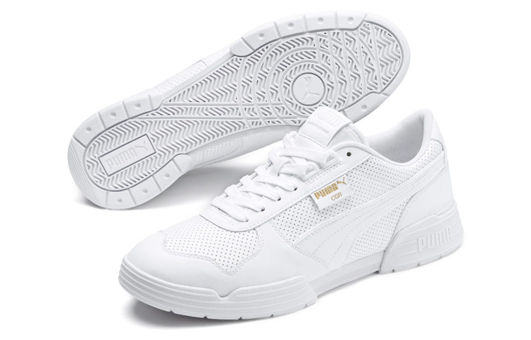 Lookbook Puma CGR Perf細節版 耐磨防滑 低筒運動鞋 女式 白色