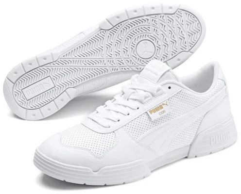 Puma CGR Perf細節版 耐磨防滑 低筒運動鞋 女式 白色 Lookbook Puma CGR Perf細節版 耐磨防滑 低筒運動鞋 女式 白色