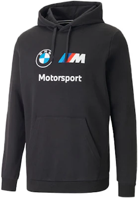 Puma Chivas BMW M 賽車經典黑色連帽上衣 字母印花 休閒款 538143-01 Order Puma Chivas BMW M 賽車經典黑色連帽上衣 字母印花 休閒款 538143-01