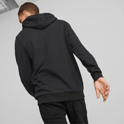 Puma Chivas BMW M 賽車經典黑色連帽上衣 字母印花 休閒款 538143-01 Purchase Puma Chivas BMW M 賽車經典黑色連帽上衣 字母印花 休閒款 538143-01