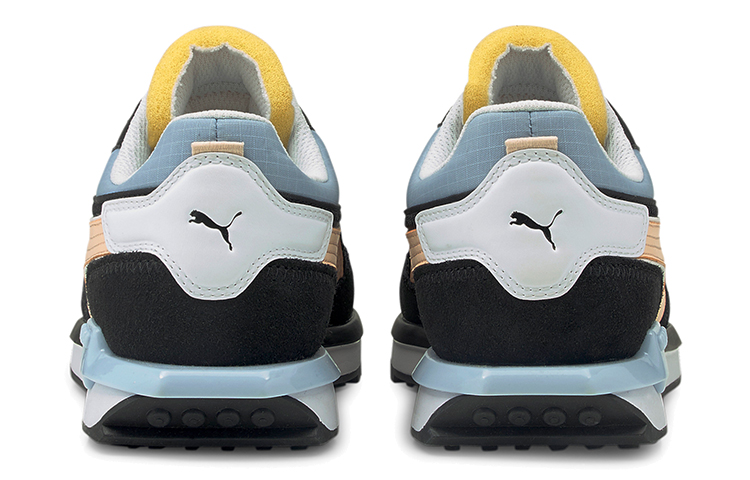Shop Puma City Rider 'Electric - Hitam Peach Parfait' 382045-04