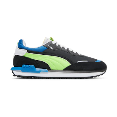 Puma City Rider 'Electric - Black Green Glare'