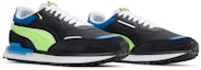 Cheap Puma City Rider 'Electric - Hitam Hijau Glare' 382045-01