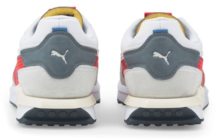 Shop Puma City Rider 'Blanco Eléctrico Rojo Gris' 382045-06