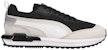 Puma City Rider Gradient Lace Up 'Hitam Kelabu' 383703-03