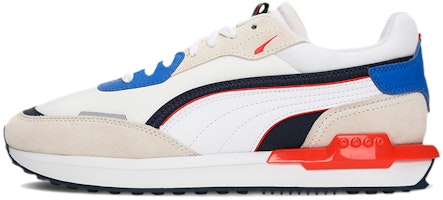 Puma Unisex City Rider Low-Top Running Shoes Gray/White/Blue 382044-08 Puma Unisex City Rider Low-Top Running Shoes Gray/White/Blue 382044-08