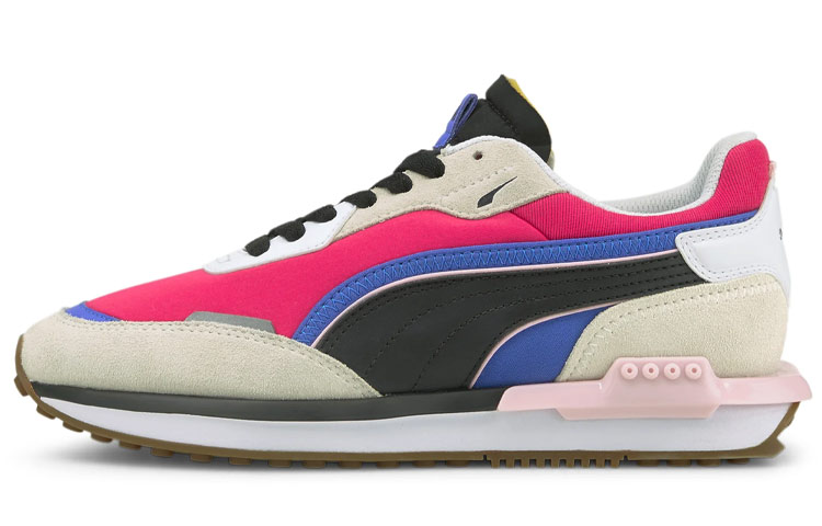 Puma City Rider 'White Pink Blue' 382044-04
