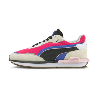 Puma City Rider 'White Pink Blue'
