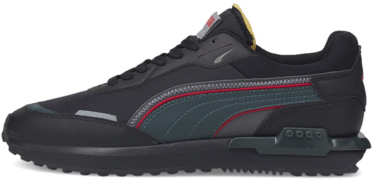 puma-city-rider-ripstop-black-green-gables