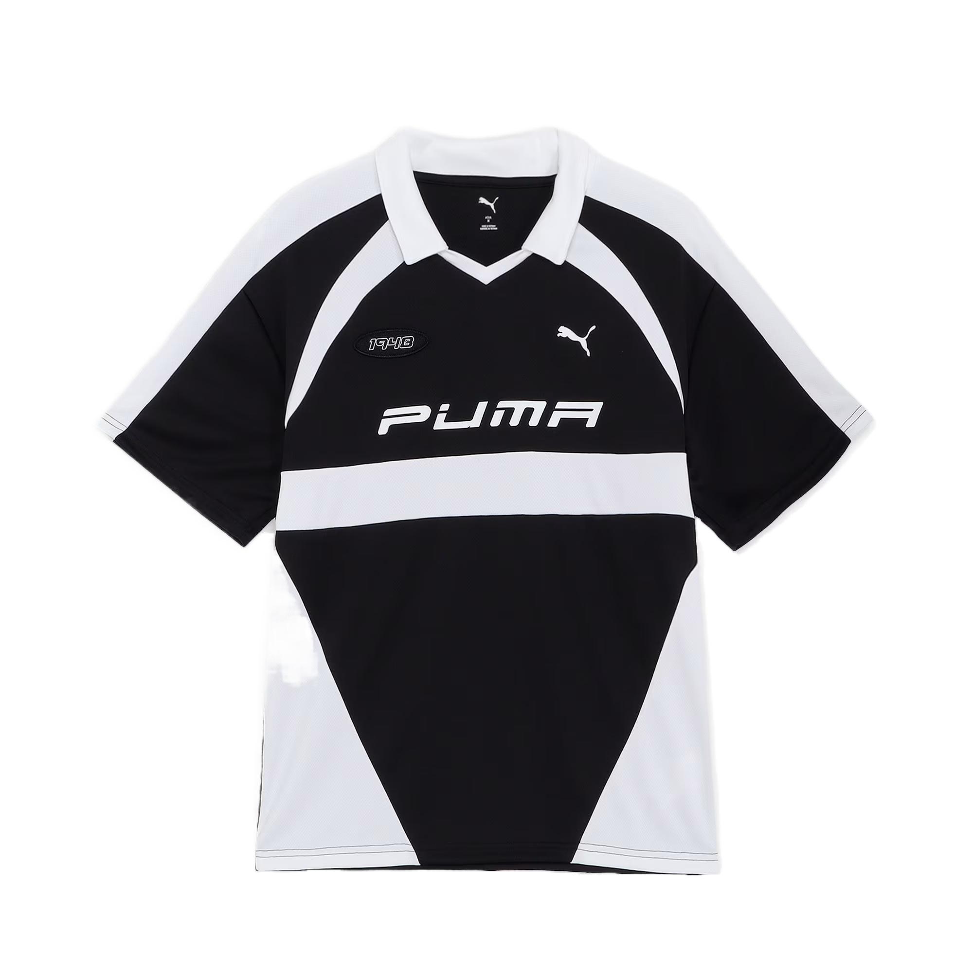 Puma Classic Black White Soccer Jersey Unisex Fashion潮流 631242-01