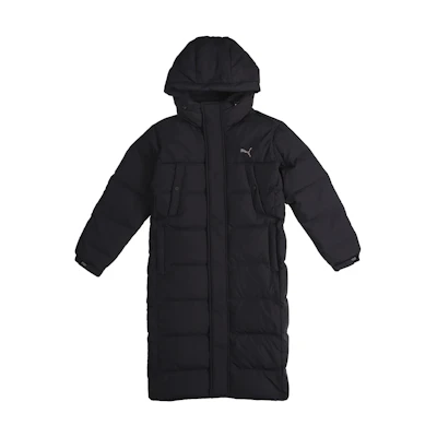 Puma Classic Long Hooded Down Jacket Black Winter Unisex 928651-01