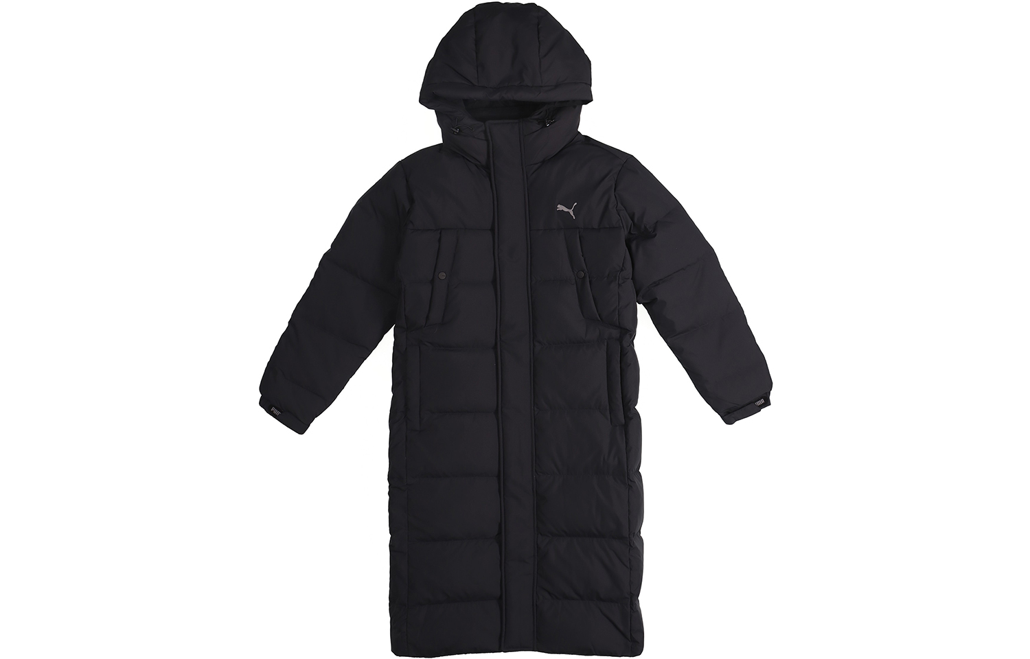 Order Puma 經典長版連帽羽絨外套 黑色 冬季男女款 928651-01