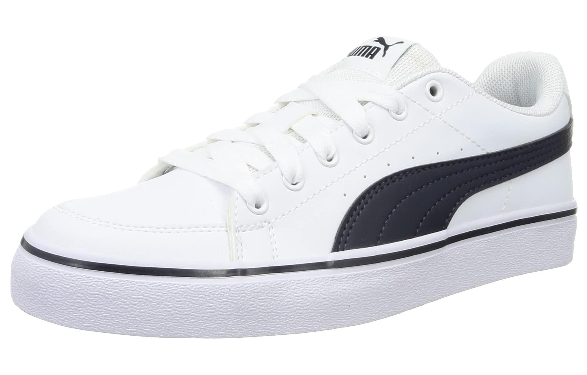 Shop 푸마 클래식 로우 '화이트' (편안함) 389907-01