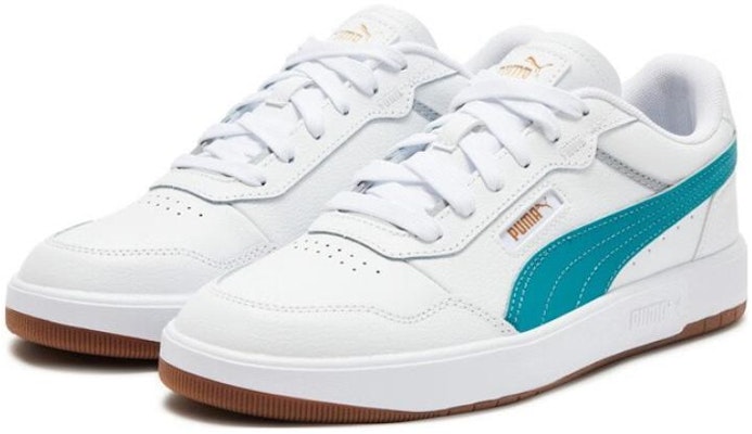 PUMA 防滑輕巧 低筒 帆布鞋 共用款 白藍 Lookbook PUMA 防滑輕巧 低筒 帆布鞋 共用款 白藍