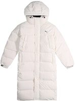 Puma Classic White Long Hooded Down Coat Winter Unisex 928651-02 Puma Classic White Long Hooded Down Coat Winter Unisex 928651-02