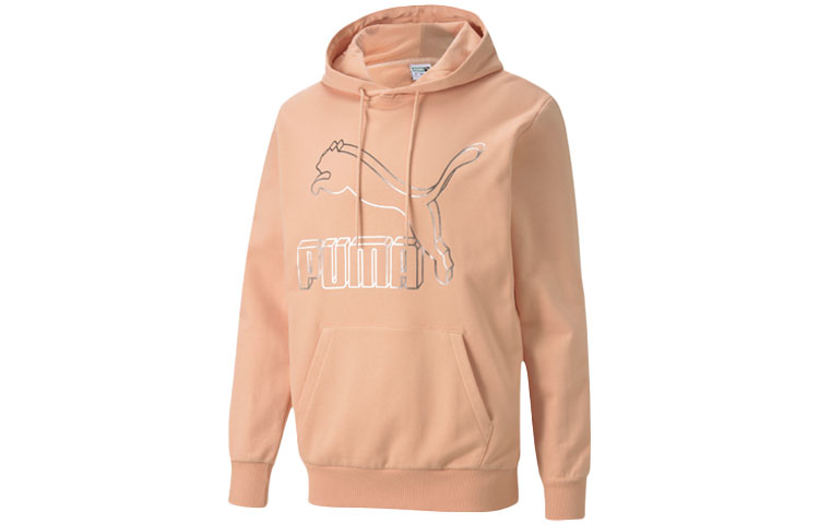 Puma Classics Big Logo Hoodie Pink 595907-70