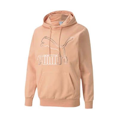 Puma Classics Big Logo Hoodie Pink 595907-70