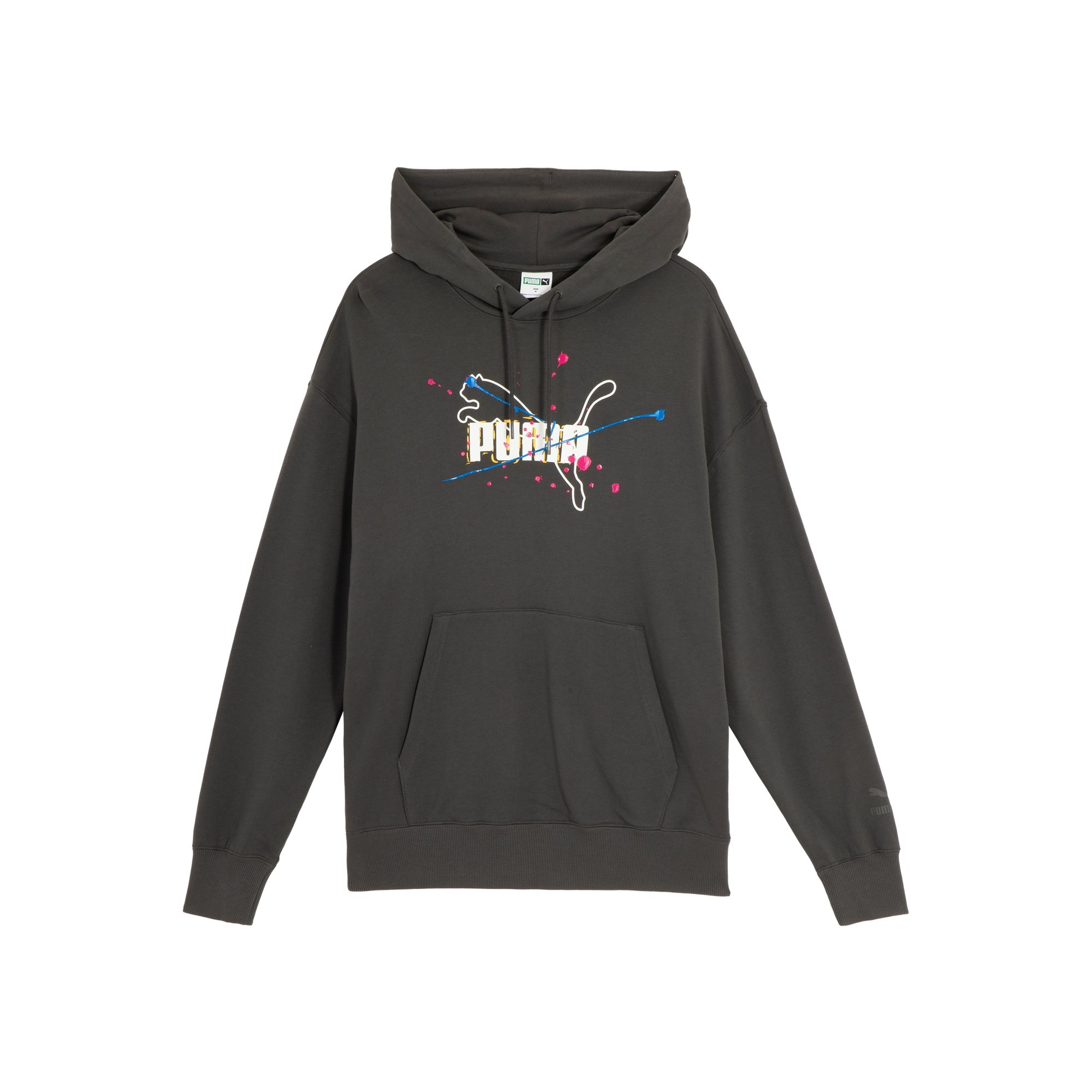 Puma CLASSICS Breathable Casual Hoodie Unisex Misty Gray 624942