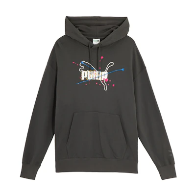 Puma CLASSICS Breathable Casual Hoodie Unisex Misty Gray 624942