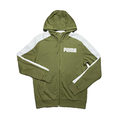 Puma Classics Full-Zip Hoodie Army Green 845162-06