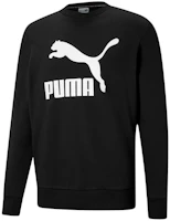 Puma Classics Logo Graphic Crewneck Sweatshirt Black 531366-01 Puma Classics Logo Graphic Crewneck Sweatshirt Black 531366-01