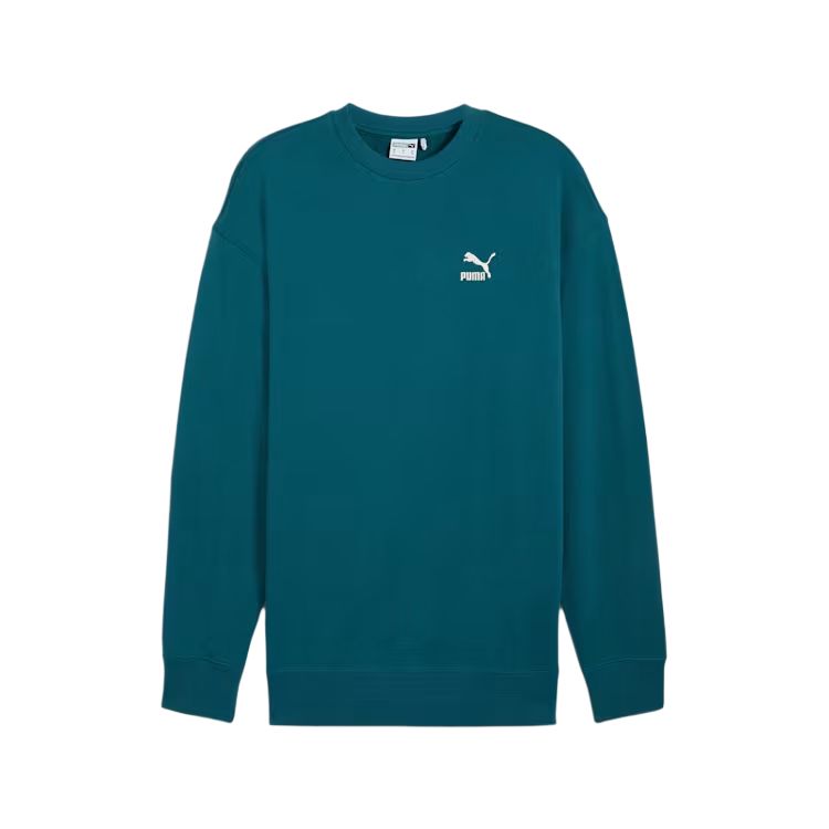 Puma CLASSICS SS24 Better Classics Green Long-Sleeve Sweatshirt Casual Wear 624244-75