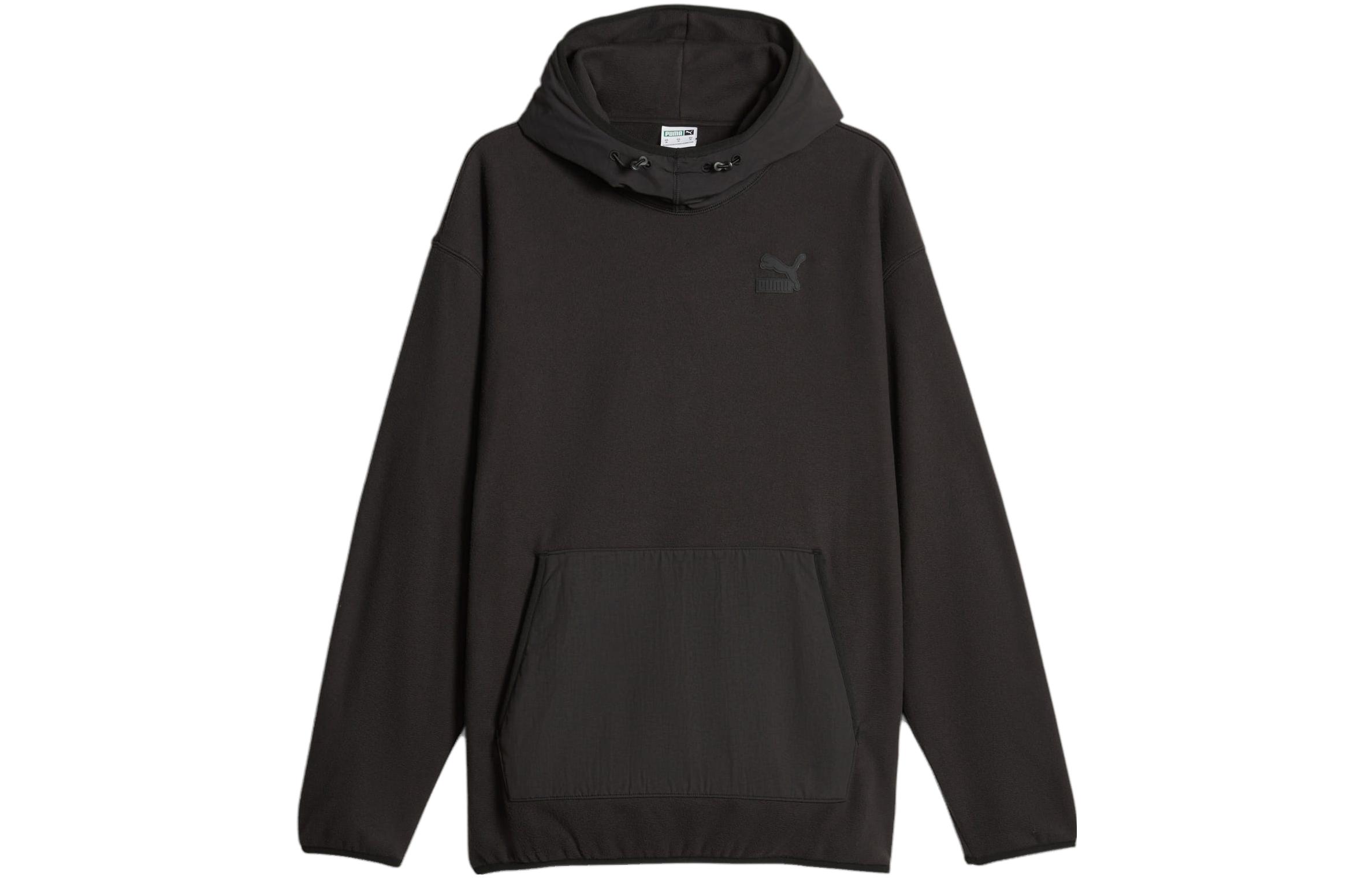 Puma Classics Utility Hoodie Black Pullover 621347-01