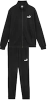 PUMA Clean Sweat Suit Black Track Jacket & Joggers Casual Sports Set. 681268-01 PUMA Clean Sweat Suit Black Track Jacket & Joggers Casual Sports Set. 681268-01