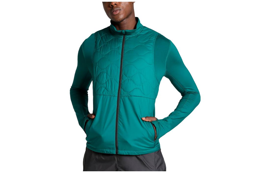 Puma Cloudspun WRMLBL Malachite Padded Jacket - Casual Long Sleeve Coat 524026-43