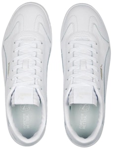 PUMA Club 5v5 減震防滑 低幫 板鞋 男女同款 白金 Lookbook PUMA Club 5v5 減震防滑 低幫 板鞋 男女同款 白金