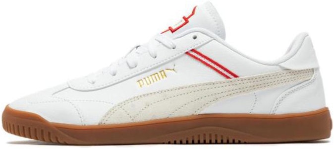 Puma Club 5v5 RETRO 'Putih Coklat Merah' 392496-01 Buy Puma Club 5v5 RETRO 'Putih Coklat Merah' 392496-01