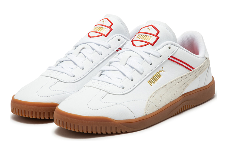 Order PUMA Club 5v5 RETRO 圓頭繫帶 低筒 帆布鞋 男女款 白色