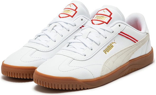 Puma Club 5v5 RETRO 'Putih Coklat Merah' 392496-01 Order Puma Club 5v5 RETRO 'Putih Coklat Merah' 392496-01