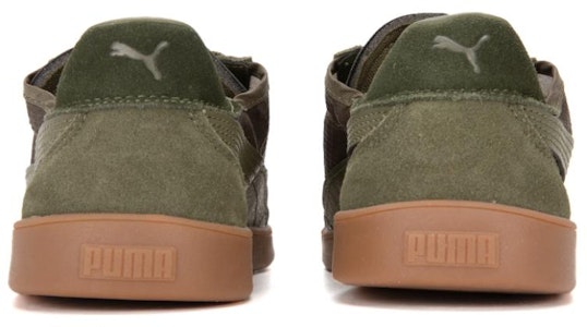 PUMA 俱樂部 5v5 半透明 防滑耐磨 低筒 板鞋 男女款 綠褐色 Shop PUMA 俱樂部 5v5 半透明 防滑耐磨 低筒 板鞋 男女款 綠褐色