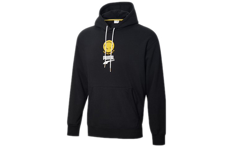 Puma Club Graphic Hoodie Black 530368-01