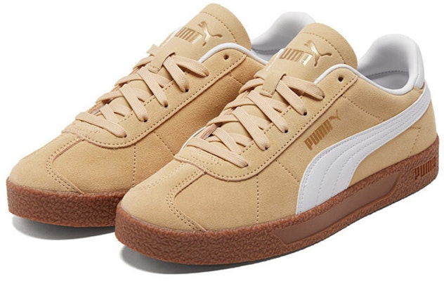 Puma Club Sneakers Khaki Kasut Lelaki Kasual 381111-05 Shop Puma Club Sneakers Khaki Kasut Lelaki Kasual 381111-05