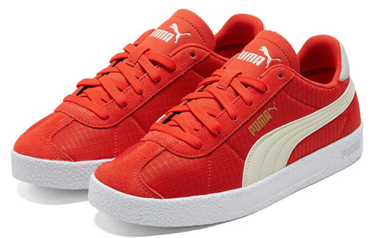 Lookbook Puma Club NL Baskets Rouge/Blanc 380753-04