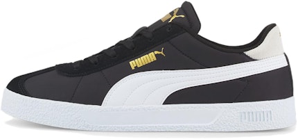 Puma Club Nylon Casual Skateboarding Shoes Unisex Black White 384822-04 Puma Club Nylon Casual Skateboarding Shoes Unisex Black White 384822-04