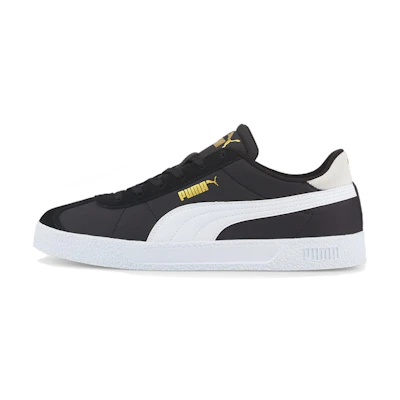 Puma Club Nylon Casual Skateboarding Shoes Unisex Black White