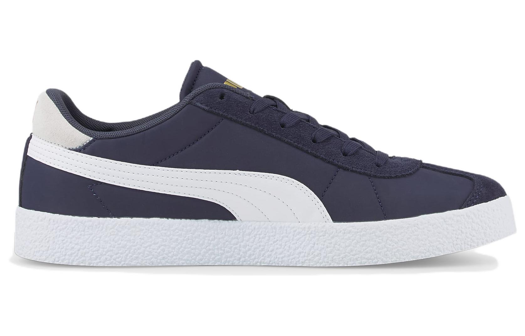 Order Scarpe da Skate Unisex Puma Club Nylon Blu Bianco Casual 384822-03