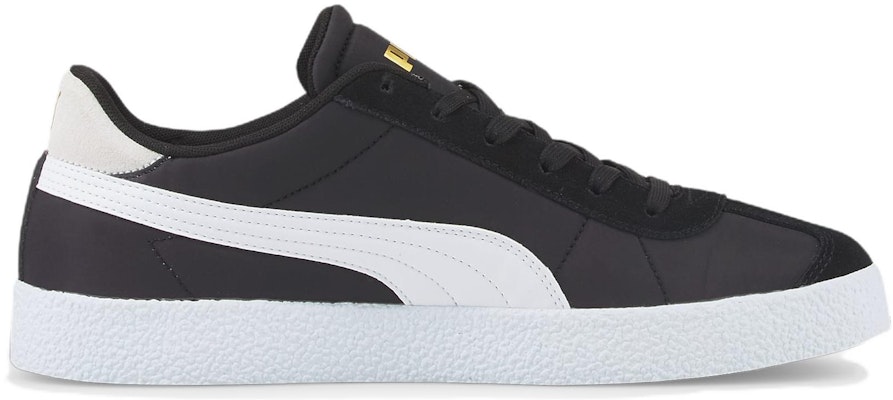 Puma Club Nylon Kasut Skateboard Kasual Unisex Hitam Putih 384822-04 Order Puma Club Nylon Kasut Skateboard Kasual Unisex Hitam Putih 384822-04