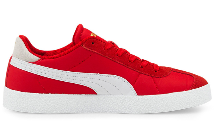 Order Chaussures de Skate Unisex Puma Club Nylon Rouge Blanc 384822-02