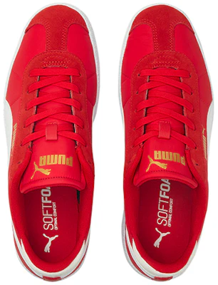 Chaussures de Skate Unisex Puma Club Nylon Rouge Blanc 384822-02 Lookbook Chaussures de Skate Unisex Puma Club Nylon Rouge Blanc 384822-02