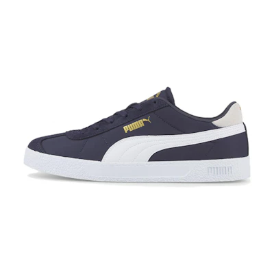 Puma Club Nylon Casual Skateboarding Shoes Unisex Blue White