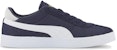 Puma Club Nylon Kasut Skateboarding Kasual Unisex Biru Putih 384822-03