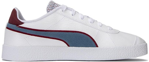 PUMA 俱樂部復古準備 防滑耐磨 低筒 板鞋 男女款 白藍紫 Order PUMA 俱樂部復古準備 防滑耐磨 低筒 板鞋 男女款 白藍紫